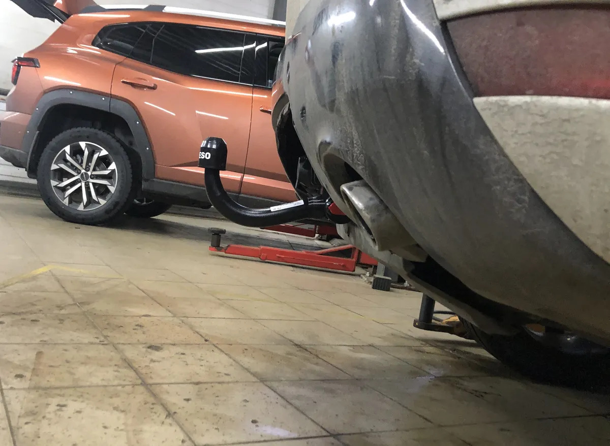 Быстросъёмный фаркоп Oris для  Land Rover Range Rover Sport 2013-2022 Шар AV фото 2