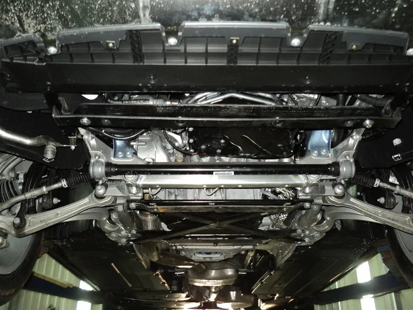 Защита композитная АВС-Дизайн для картера и КПП Audi Q5 I 2008-2017 фото 3