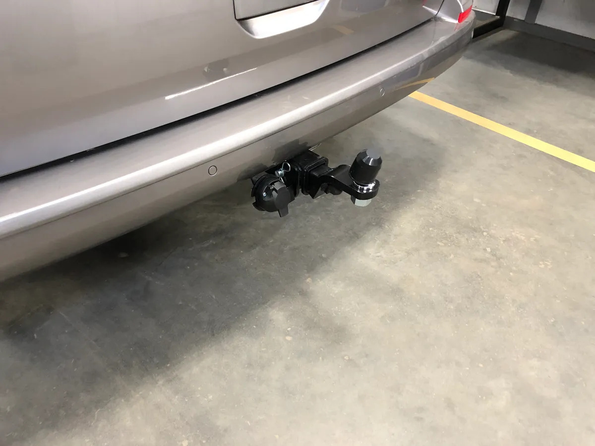 Быстросъёмный фаркоп TowRus для Volkswagen Transporter/Multivan/Caravelle/California 2003-2024 Тип шара EA  фото 3