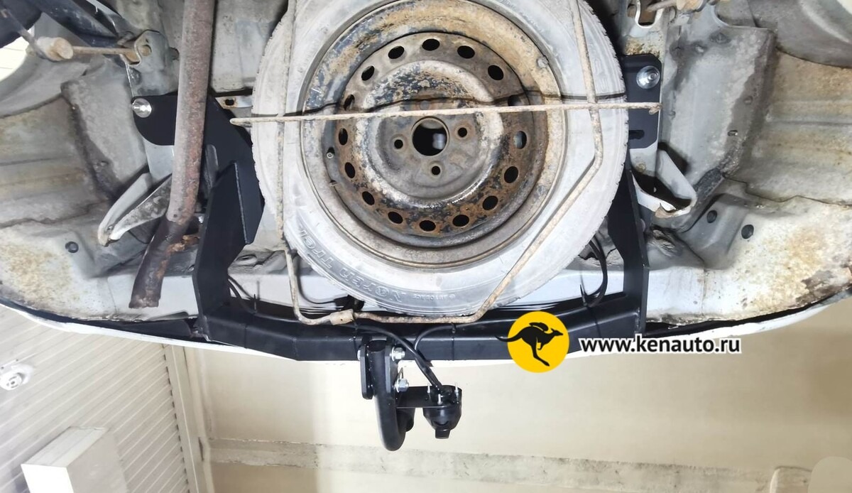 Фаркоп Halty для Toyota Probox (Mk.I) 2002-2014 / Toyota Suceed (Mk.I) 2002-2014 Шар А фото 10