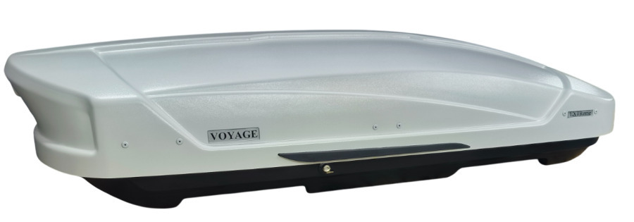 Бокс на крышу Voyage Tortuga белый глянцевый фото 4