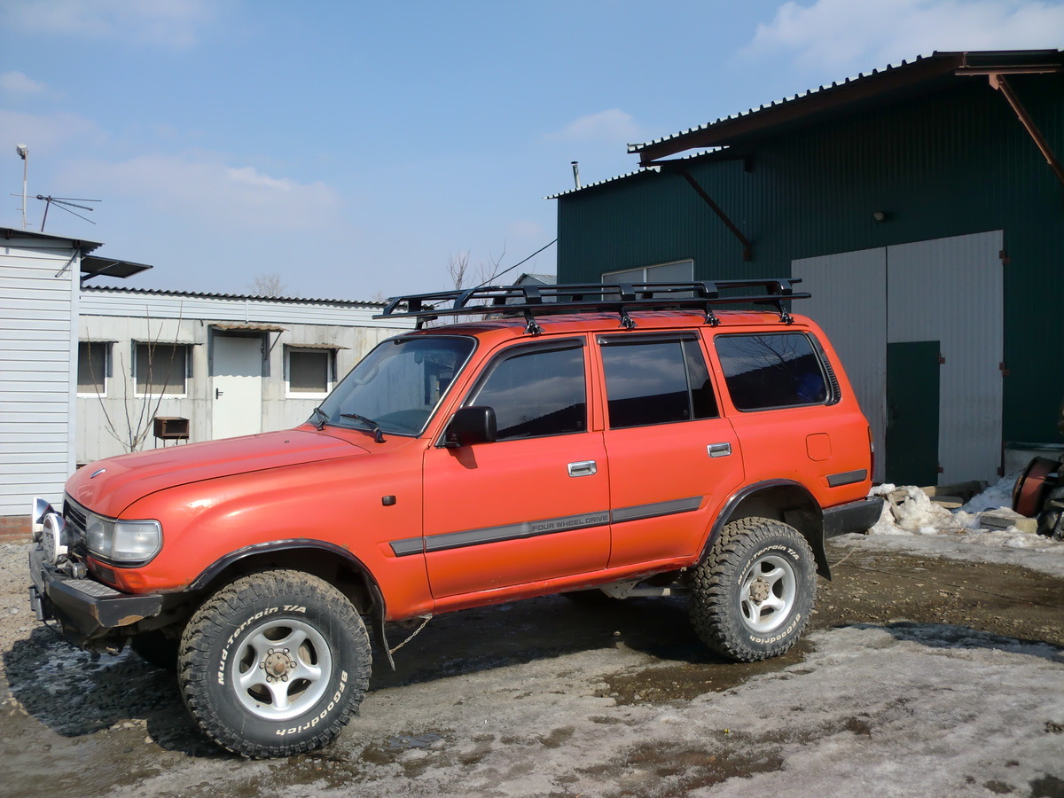 Багажник экспедиционный ED для Toyota Land Cruiser и Nissan Patrol с сеткой фото 6