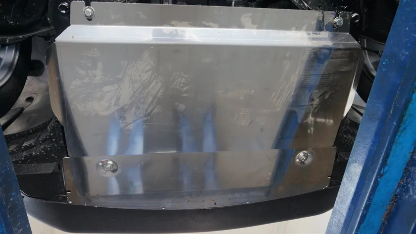 Защита алюминиевая АВС-Дизайн для картера и КПП Nissan Qashqai II 2014-2022 фото 3