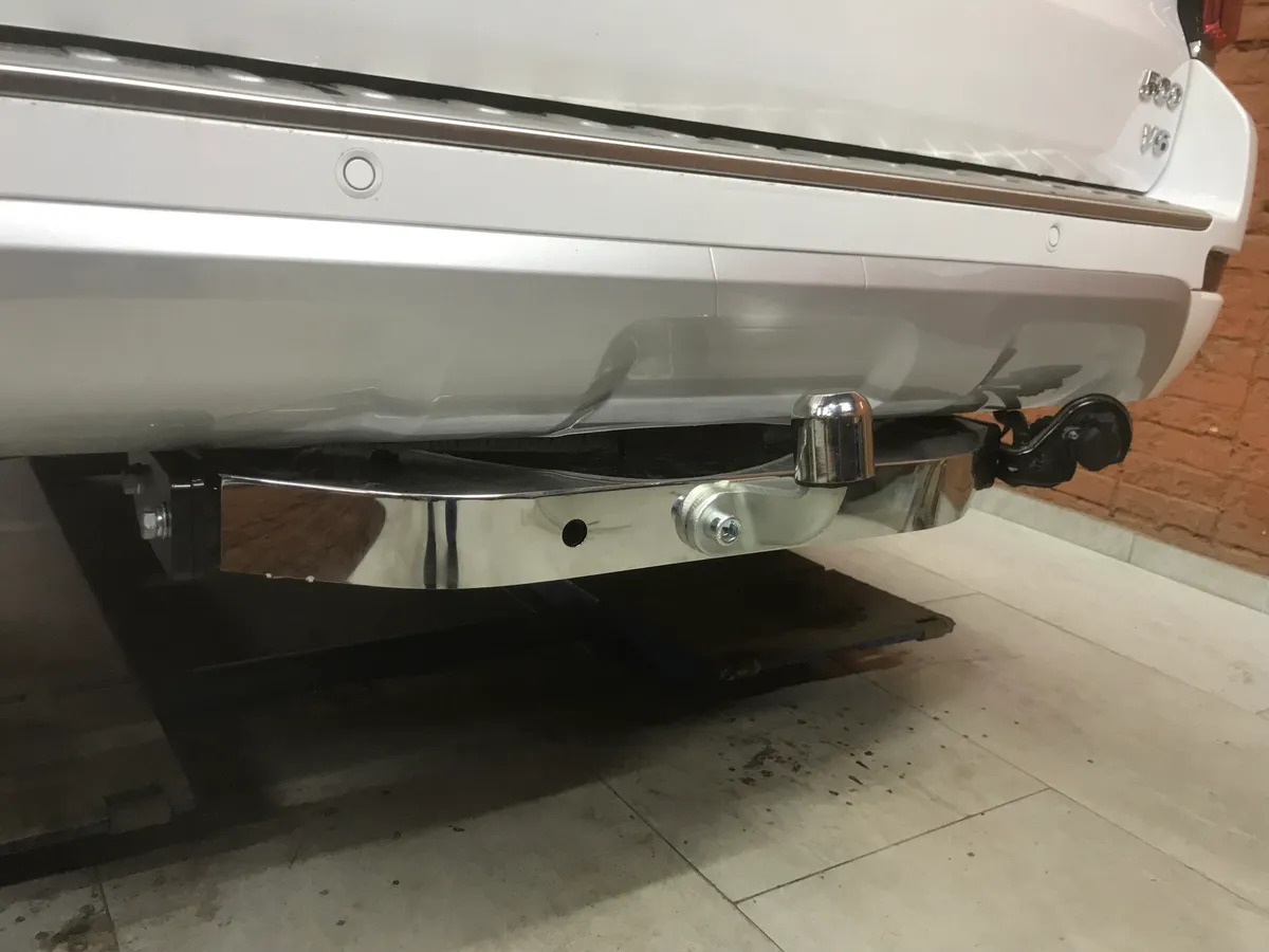 Оцинкованный фаркоп Baltex с накладкой из нержавеющей стали для Tank 500 2022- Шар F фото 2