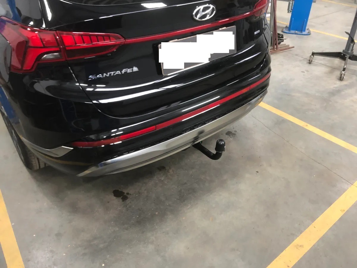 Быстросъёмный фаркоп Steinhof для Hyundai Santa Fe (Mk.IV рестайлинг) 2021-2023 Шар AV фото 2