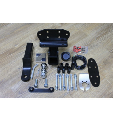 Фаркоп оцинкованный ТСС для Toyota Land Cruiser J200 (Mk.XI) 2007-2021 шар Е фото 4