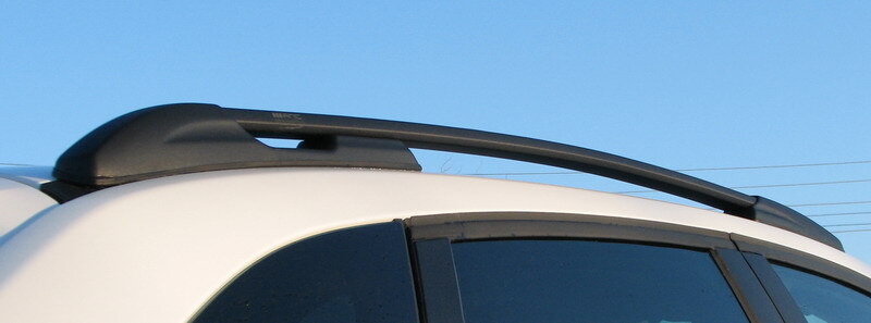 Рейлинги на крышу АПС черные для Lada Xray фото 7