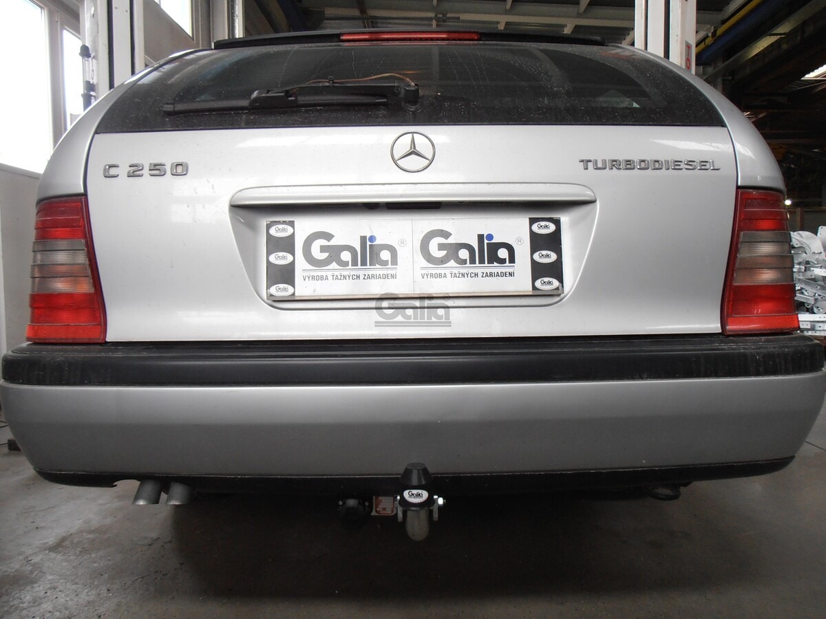 Оцинкованный фаркоп GALIA для  Mercedes C-Class w202/ s202  (Mk.I седан /универсал) 1994-2000 Шар А фото 2