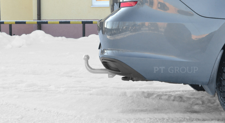 Фаркоп PT GROUP для Volkswagen Polo (Mk.V, VI) 2010-2022/ Skoda Rapid лифтбек (Mk.I, II) 2012-2022 шар А фото 3