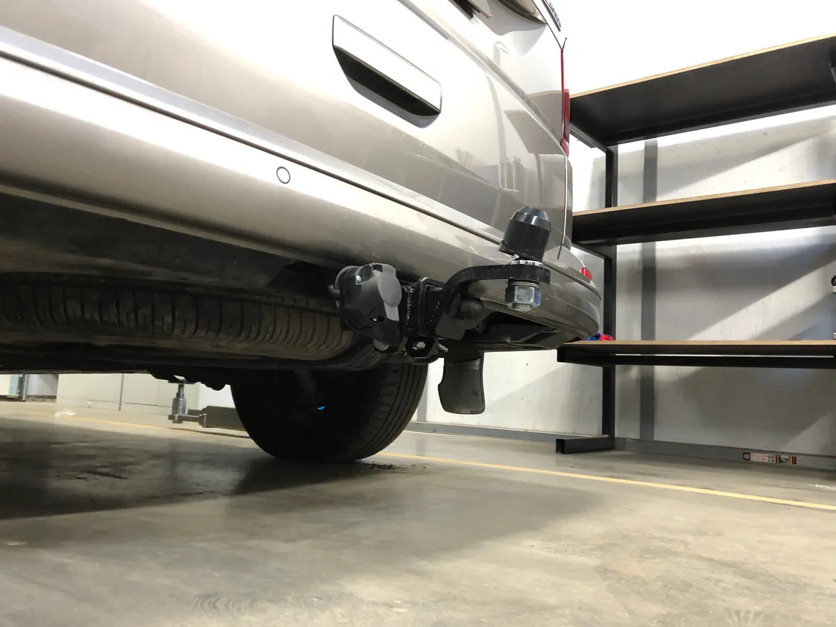 Быстросъёмный фаркоп TowRus для Volkswagen Transporter/Multivan/Caravelle/California 2003-2024 Тип шара EA  фото 6