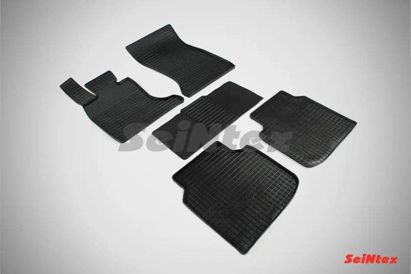 Коврики резиновые Seintex с узором сетка для салона BMW 7 F02 2008-2012