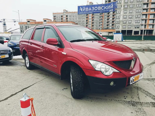 Дефлекторы Cobra Tuning для окон SsangYong Actyon Sport I 2007-2010