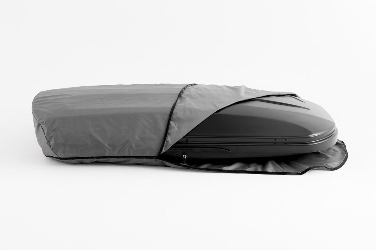 Бокс на крышу CARL STEELMAN Sport 330 черный карбон фото 5