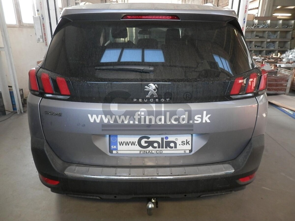 Быстросъёмный оцинкованный фаркоп GALIA для Peugeot 5008 P87 (Mk.II) 2017-2024 Шар AV фото 5