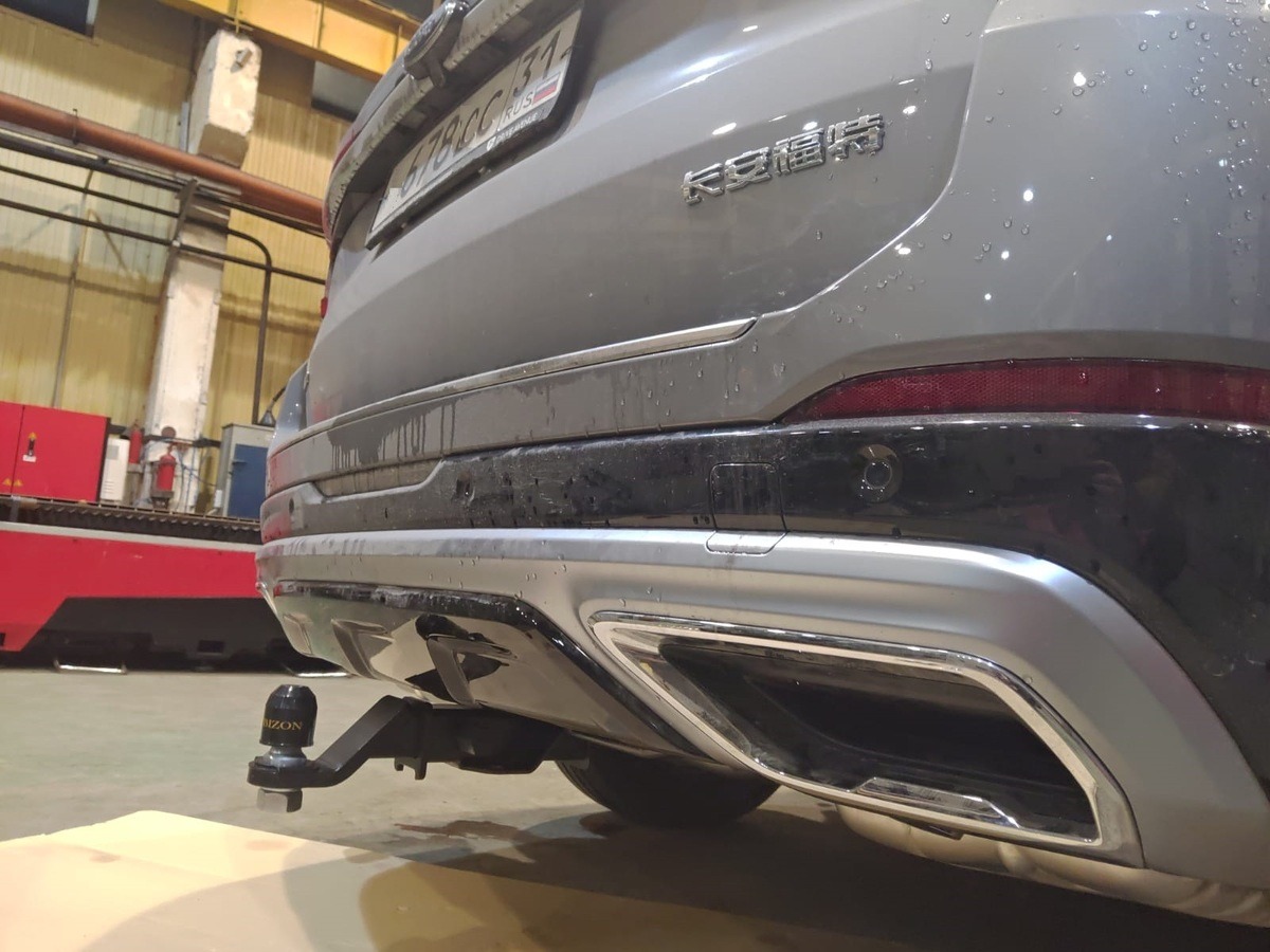 Быстросъёмный фаркоп Бизон c системой антистук для Ford Explorer (Mk.VI) 2020- Шар Е фото 6