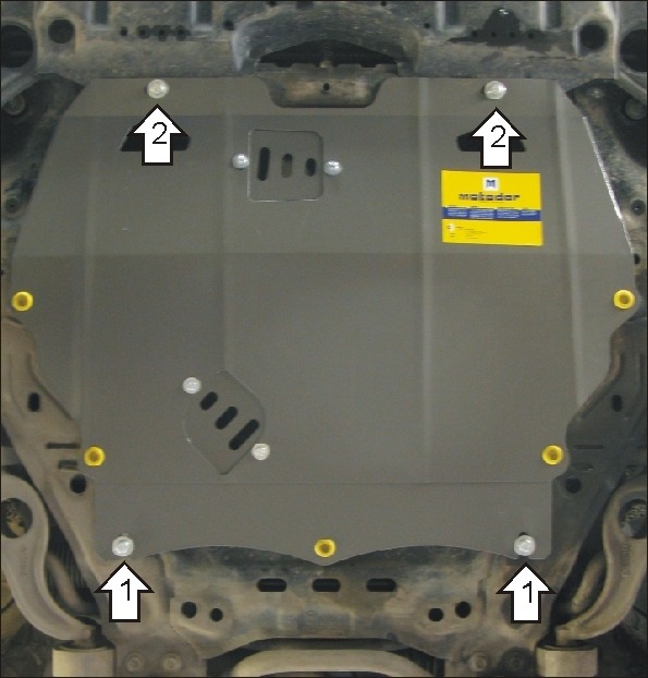 Защита Мотодор для картера, КПП Mazda 6 II 2007-2012