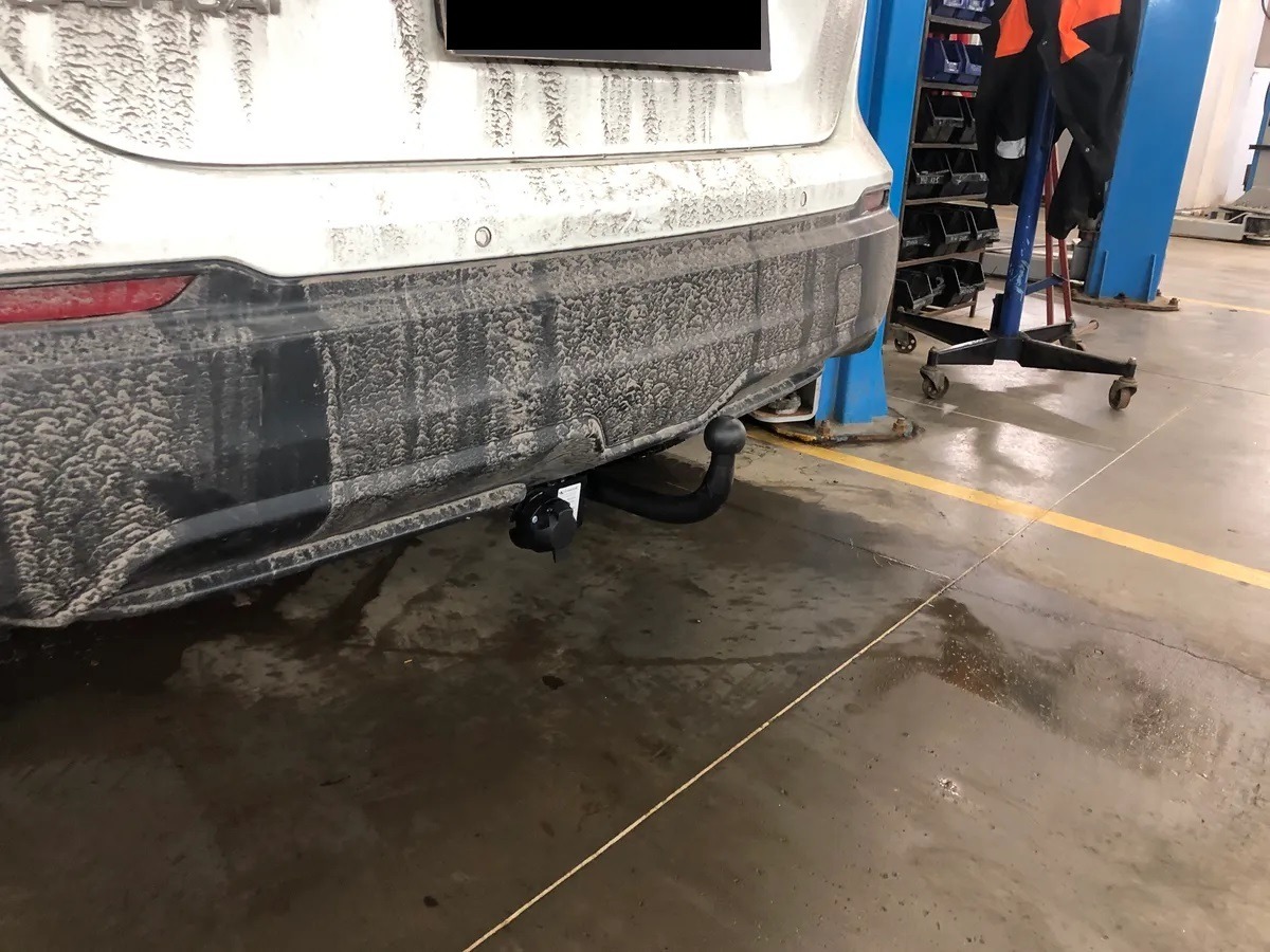 Фаркоп Steinhof для Nissan Qashqai J11 (Mk.II) (кроме версии со AdBlue) 2014-2018  Шар А фото 3