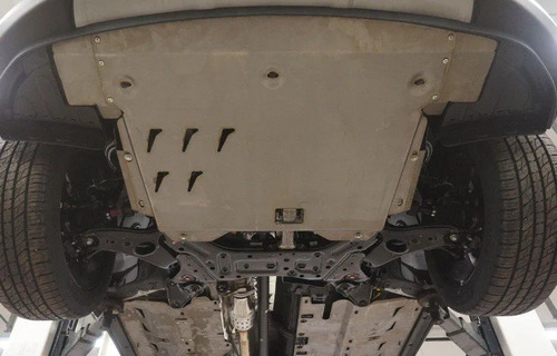 Защита алюминиевая АВС-Дизайн для днища Kia Sorento II рестайлинг 2012-2020