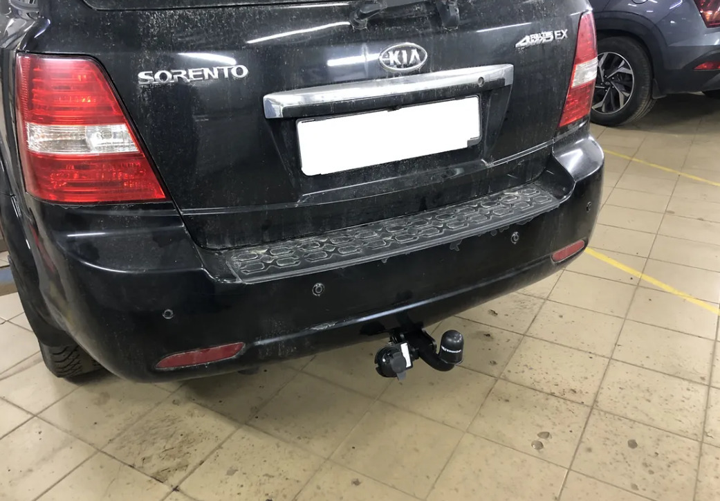 Фаркоп Steinhof для Kia Sorento BL (Mk.I rest) 2006-2009 шар А фото 6
