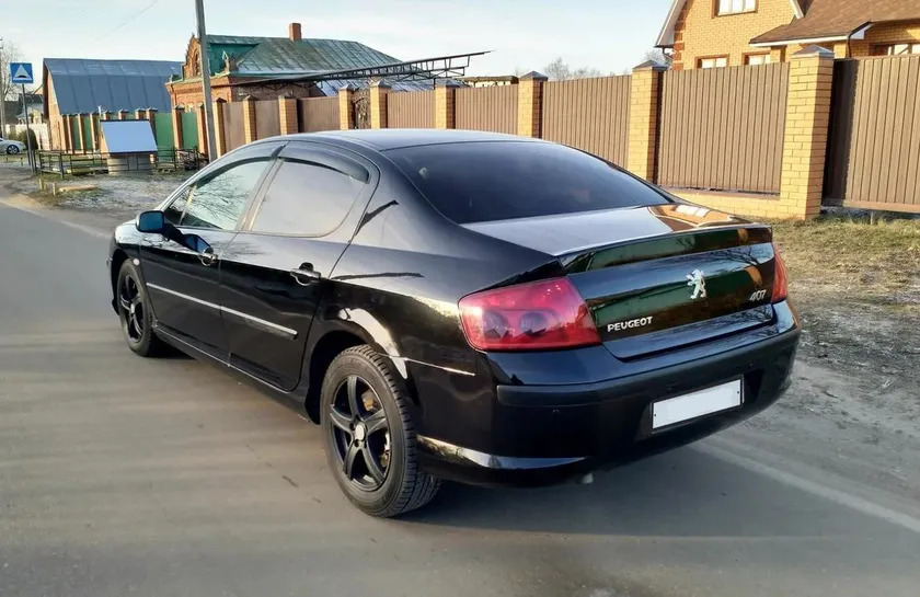 Дефлекторы Cobra Tuning для окон Peugeot 407 седан 2004-2010 фото 4