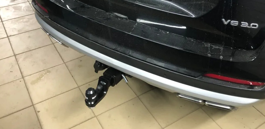 Фаркоп TowRus для Kia Mohave (Mk.I) 2009- шар Е фото 3