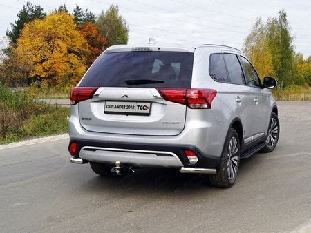 Быстросъёмный фаркоп ТСС для Mitsubishi Outlander (Mk.III) 2015-2018 Шар Е фото 5