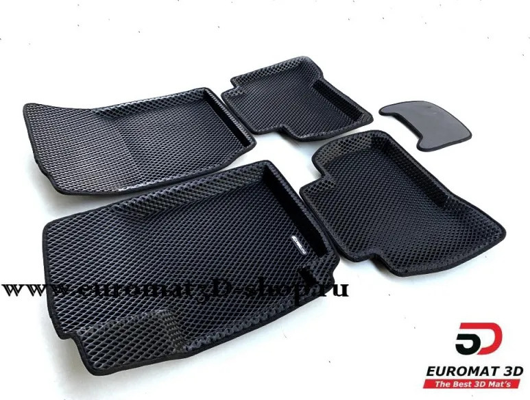 Коврики Euromat 3D EVA для салона Suzuki Grand Vitara III 2005-2015