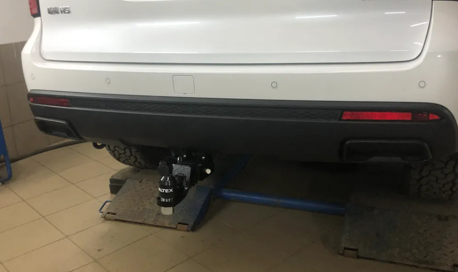 Фаркоп TowRus для Tank 500 2022-/ Haval H9 2024-/ Haval H5 2023- шар Е (система антистук) фото 5