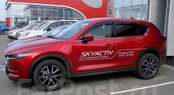 Дефлекторы SIM для окон Mazda CX-5 I 2012-2017 фото 4