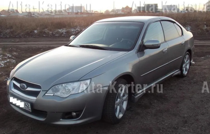 Дефлекторы Cobra Tuning для окон Subaru Legacy IV седан 2003-2009 фото 2