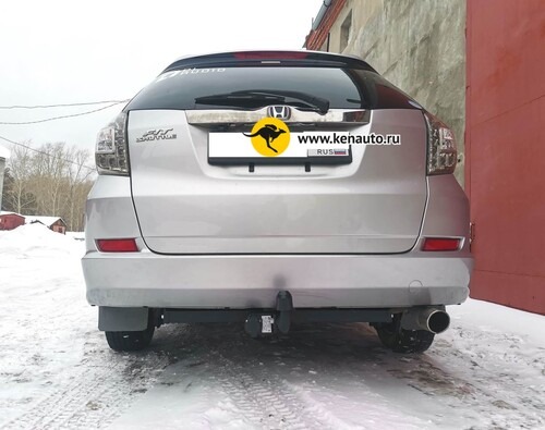 Фаркоп Halty для Honda Fit Shuttle (Mk.I в т.ч. Hybrid) 2011-2015 Шар А