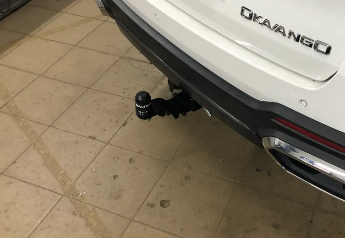 Фаркоп TowRus для Geely Okavango (Mk.I) 2023- шар Е (система антистук) фото 2