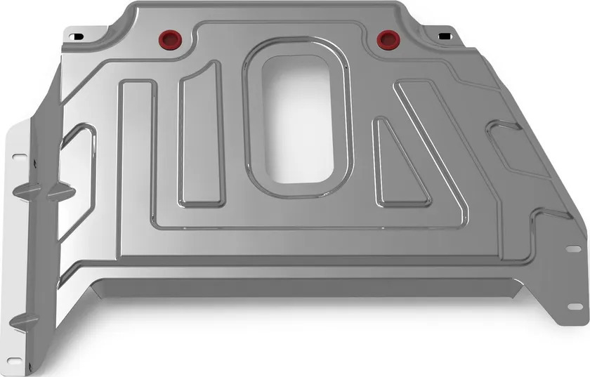 Защита алюминиевая АвтоБроня для кислородного датчика Nissan Terrano III 2016-2017 2017-2022