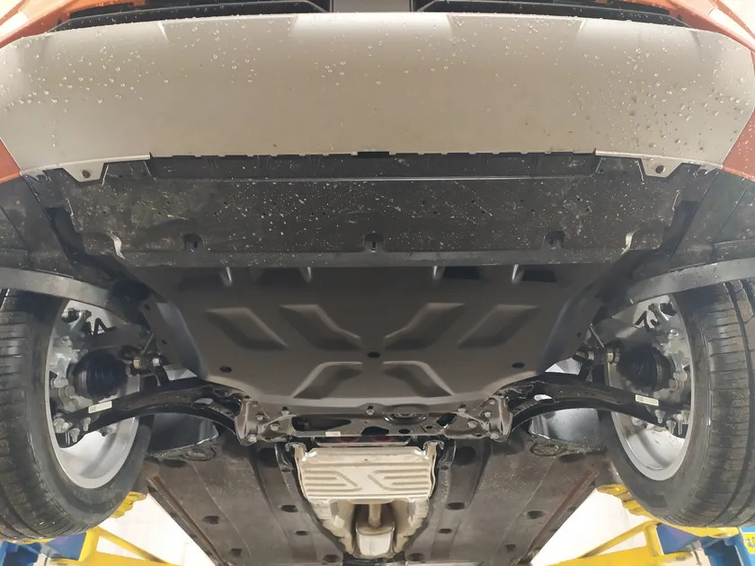 Защита композитная АВС-Дизайн для картера и КПП Audi Q3 (F3) 2018-2022 фото 2