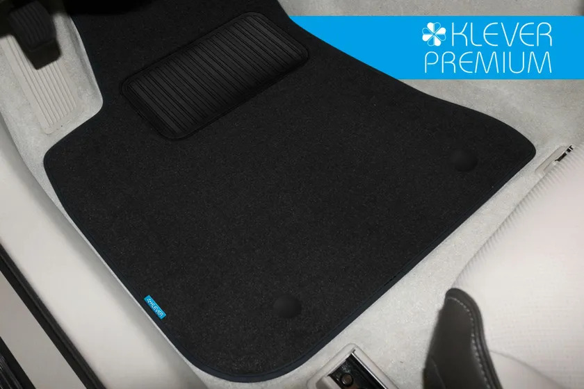 Коврики Klever Premium для салона Mitsubishi Pajero Sport III кроссовер 2015-2022 Бежевые фото 2