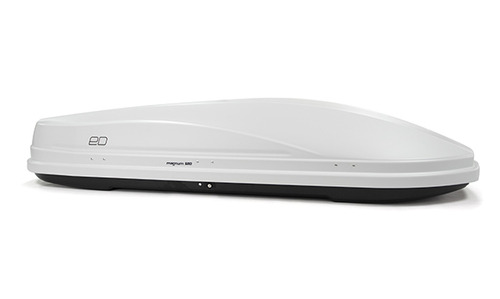 Бокс на крышу PILIGRIM Магнум 580 белый матовый