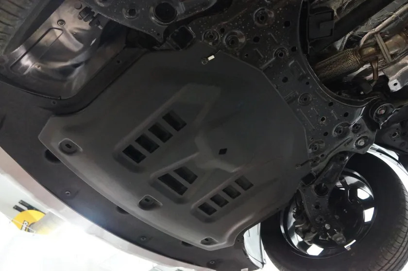 Защита композитная АВС-Дизайн для картера и КПП Kia Sorento III Prime 2014-2020 фото 2