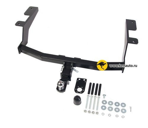 Быстросъёмный фаркоп Halty для Toyota Probox (Mk.I рест) 2014-2020 / Toyota Suceed (Mk.I рестайлинг) 2014-2020 / Mazda Familia Van XP16 (Mk.XI) 2018- Шар Е