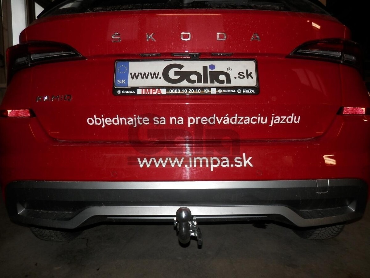 Фаркоп быстросъёмный GALIA  оцинкованный для Skoda Kamiq (Mk.I только с подготовкой под фаркоп) 2019- Шар С фото 2