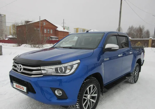 Дефлекторы Cobra Tuning для окон Toyota Hilux VIII 2015-2022