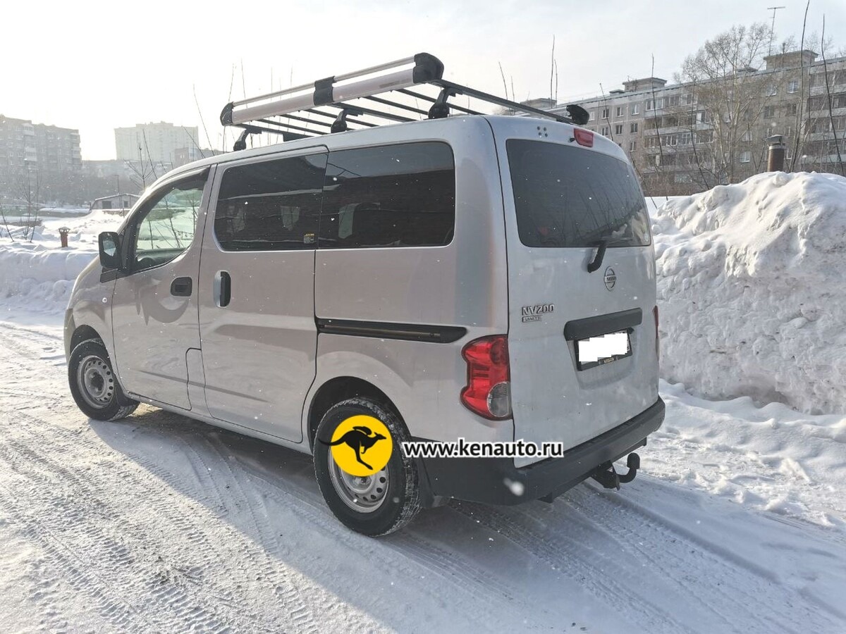 Halty Фаркоп Nissan NV200 2WD/4WD VNM20, VM20 (ПРАВЫЙ РУЛЬ, пружинная и рессорная подвеска) 2009-/  Mitsubishi Delica D3 (кроме компл. с кондиционером заднего ряда) 2011-2019 шар А фото 5