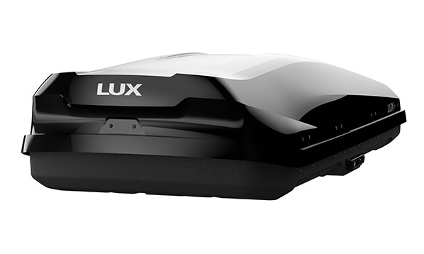 Бокс на крышу Lux Irbis 206 черный глянцевый фото 3