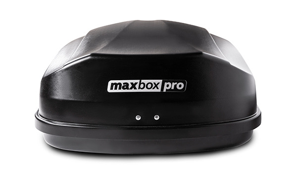 Бокс на крышу MaxBox PRO 460 черный матовый фото 16