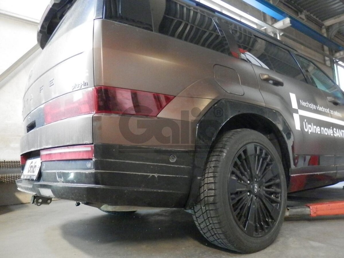 Быстросъёмный оцинкованный фаркоп GALIA для  Hyundai Santa Fe (Mk.V) 2023- Шар V фото 5