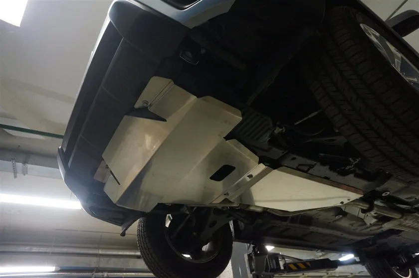 Защита алюминиевая АВС-Дизайн для картера Subaru Forester IV 2013-2018 фото 5