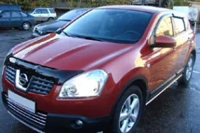 Дефлектор SIM для капота Nissan Qashqai I 2007-2009 фото 4