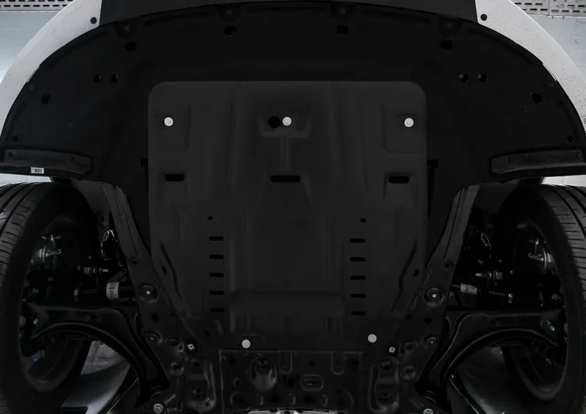 Защита AutoMax для картера и КПП Hyundai Santa Fe IV рестайлинг 2021-2022 фото 2