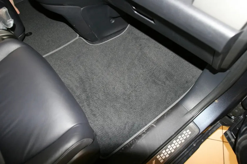 Коврики текстильные Autofamily для салона Honda CR-V III АКПП 2007-2012 фото 4