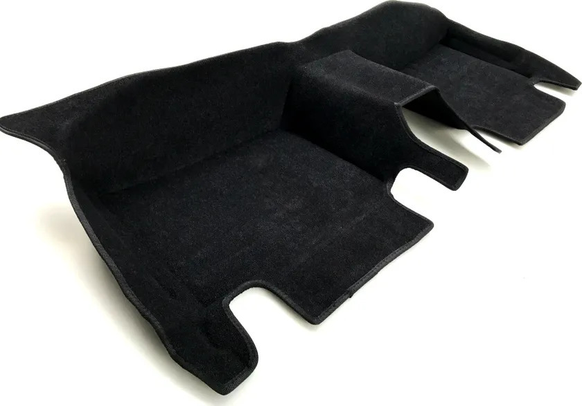 Коврики текстильные Euromat 3D 5D с высокими бортами для салона Nissan Teana J33 2014-2022 Черные фото 3