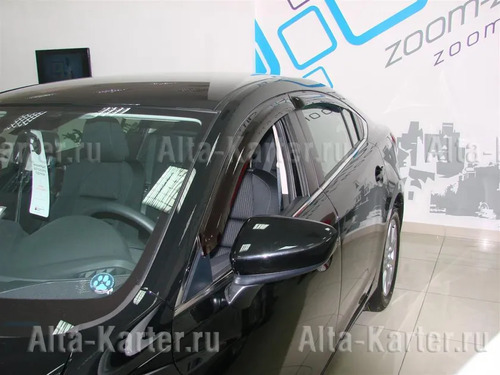 Дефлекторы SIM для окон Mazda 6 III 2012-2022